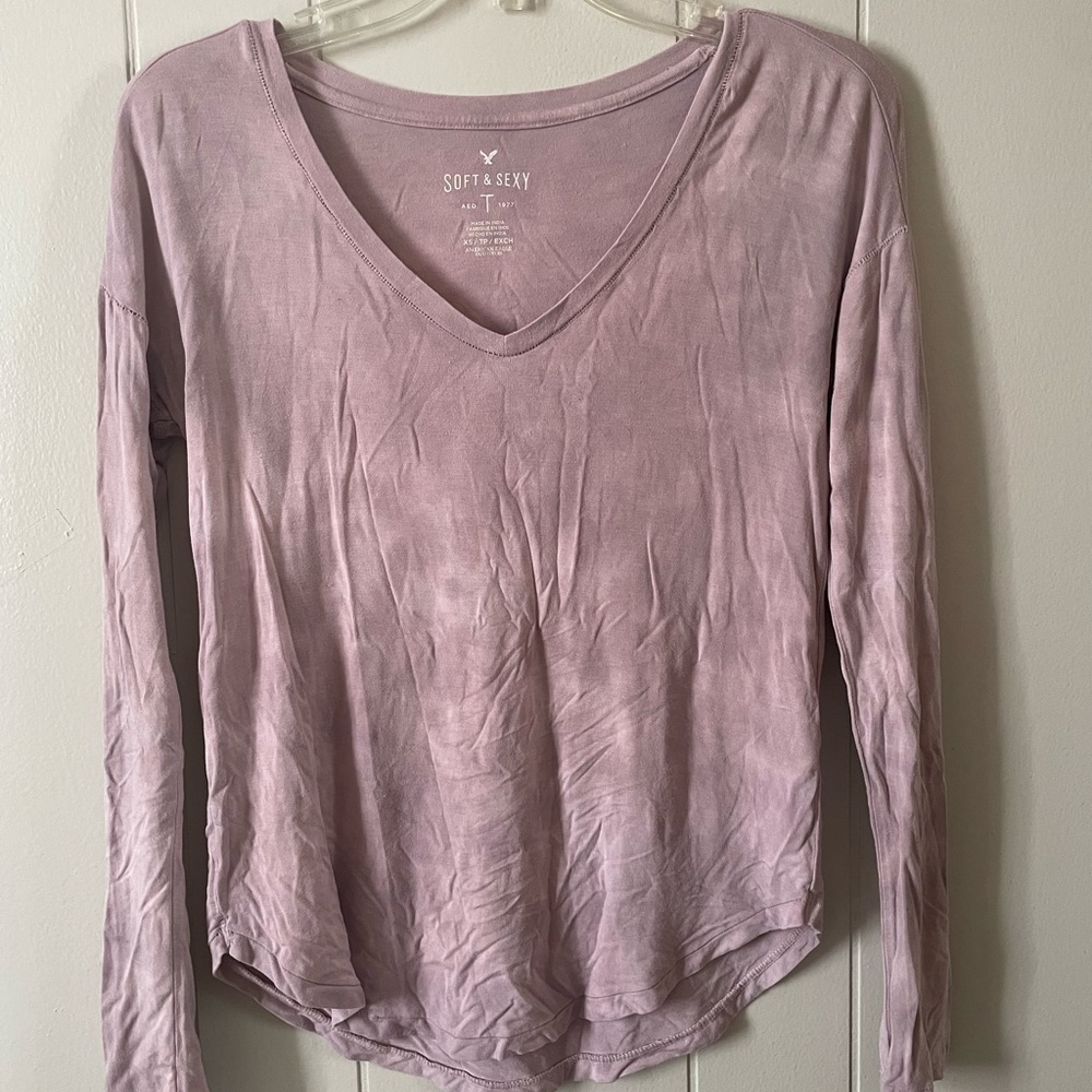 American Eagle Soft & Sexy Long Sleeve Tee